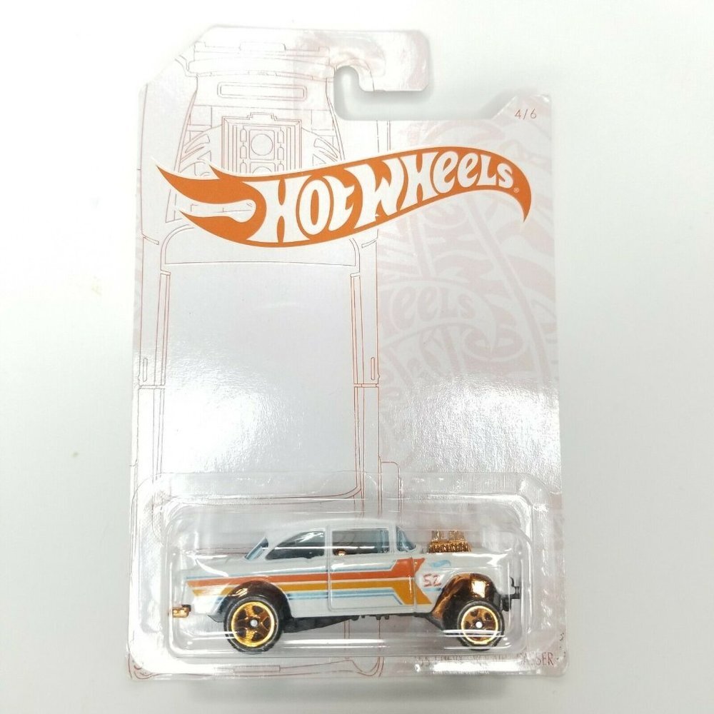Hot Wheels '55 Bel Air Gasser Die Cast  Miniature Toy Car New in Package